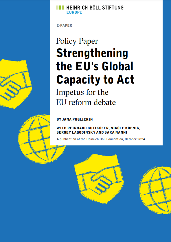 Strengthening the EU's global capacity to act | Heinrich Böll Stiftung ...