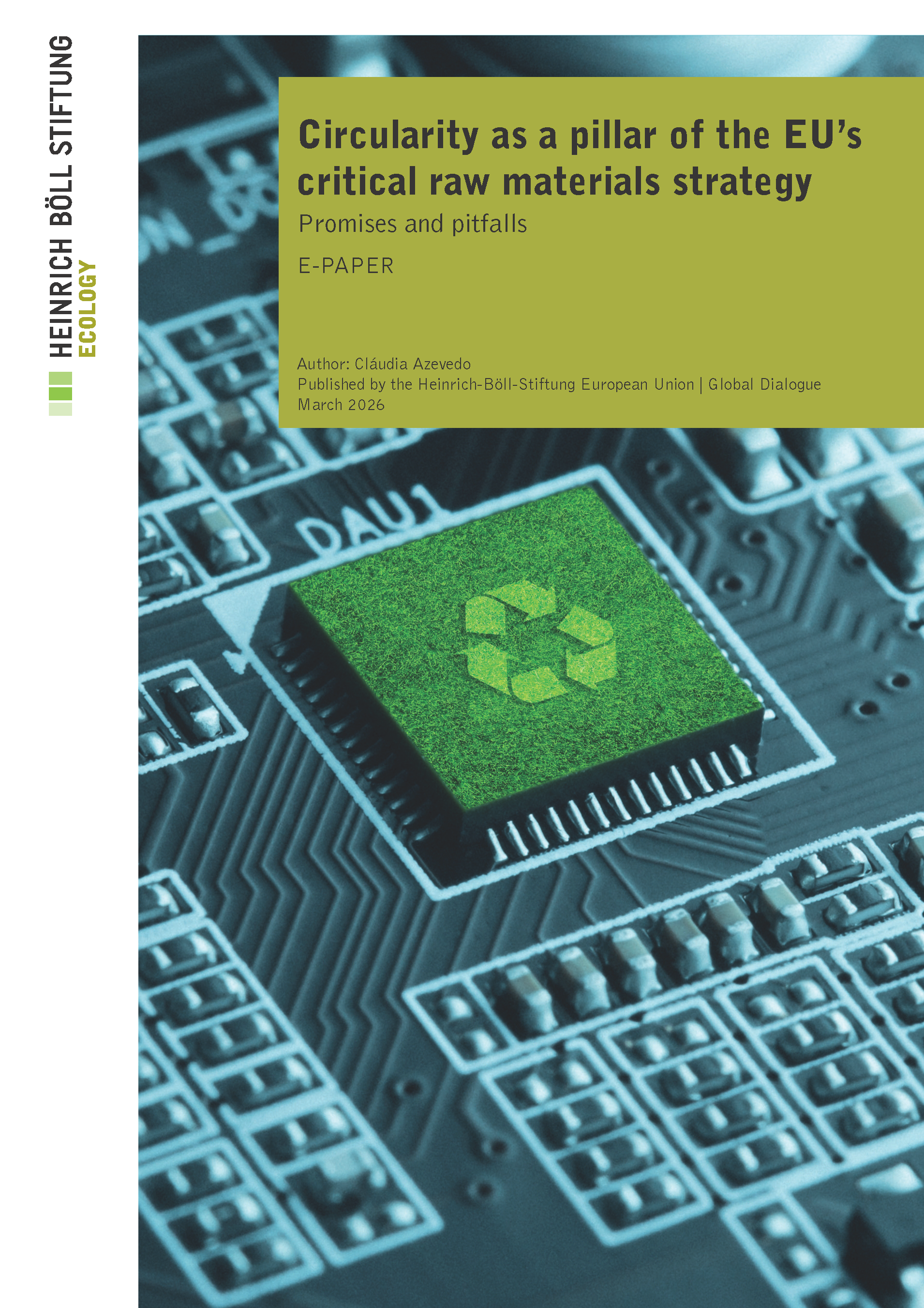 Circularity as a pillar of the EU's critical raw materials strategy ...