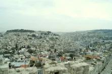 View on Silwan - an arab district in East Jerusalem