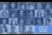 UNSCR 1325 - No Women, No Peace