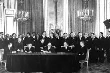 Signature of the Elysée Treaty in Paris
