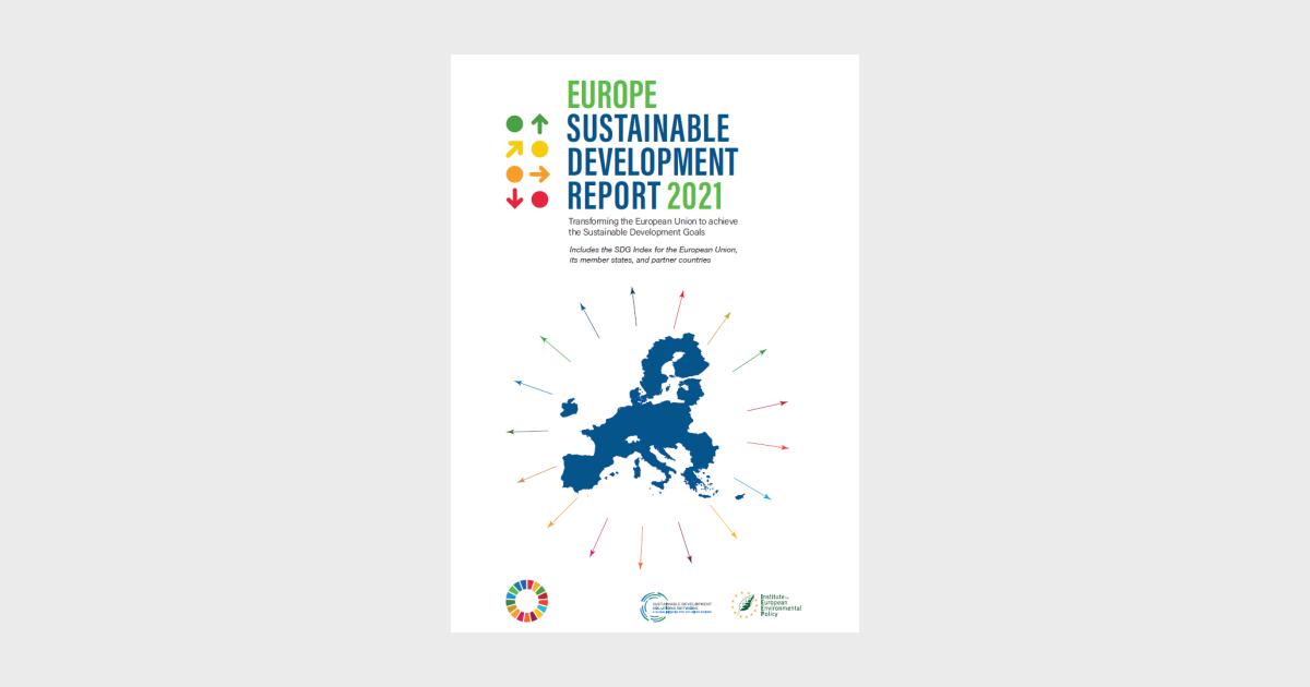 Europe Sustainable Development Report 2021 | Heinrich Böll Stiftung ...