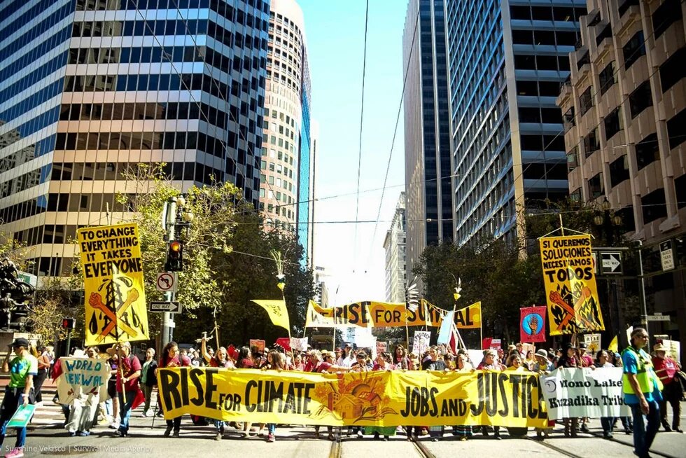 Rise for Climate march in San Francisco